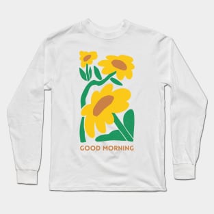 Groovy Flower Long Sleeve T-Shirt